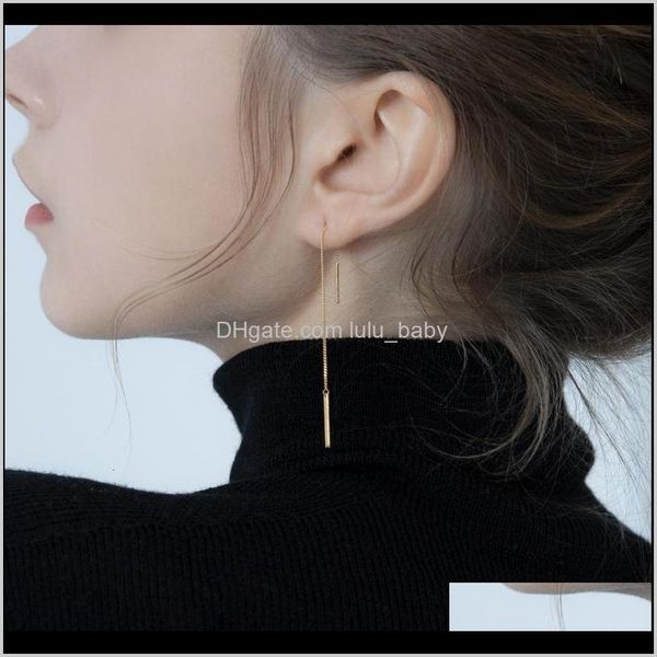 plugs & tunnels body jewelry drop delivery 2021 pure sier plated 14k gold korean simple chain femininity long tassel ear line anti allergy e, Silver
plugs & tunnels body jewelry drop delivery 2021 pure sier plated 14k gold korean simple chain femininity long tassel ear line anti allergy e, Silver