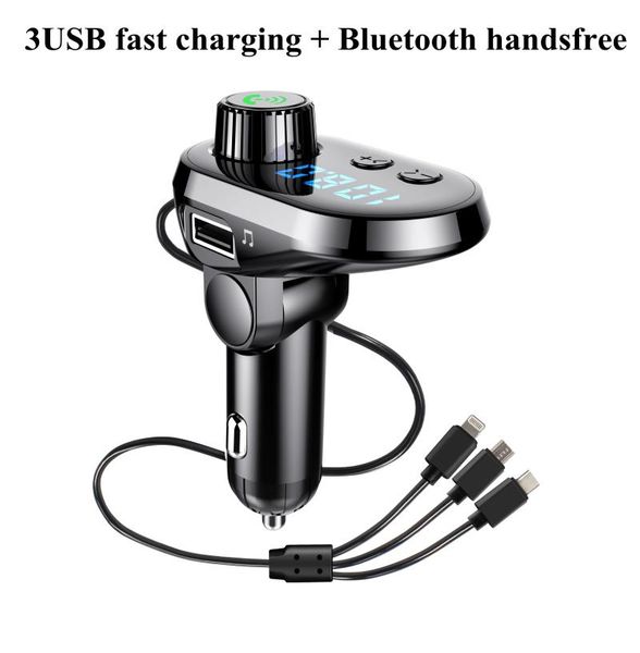 car audio led fm transmitter bluetooth hands-kit 3 usb charger high speed port 3.1a mp3 music player for all mobile phones
car audio led fm transmitter bluetooth hands-kit 3 usb charger high speed port 3.1a mp3 music player for all mobile phones