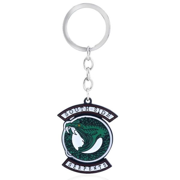 keychains riverdale south side serpents keychain metal green enamel key chains women bag men car accessories, Silver
keychains riverdale south side serpents keychain metal green enamel key chains women bag men car accessories, Silver