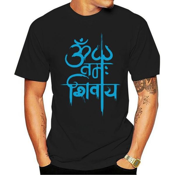 men's t-shirts om namah shivaya cotton t shirt tee, White;black 
men's t-shirts om namah shivaya cotton t shirt tee, White;black