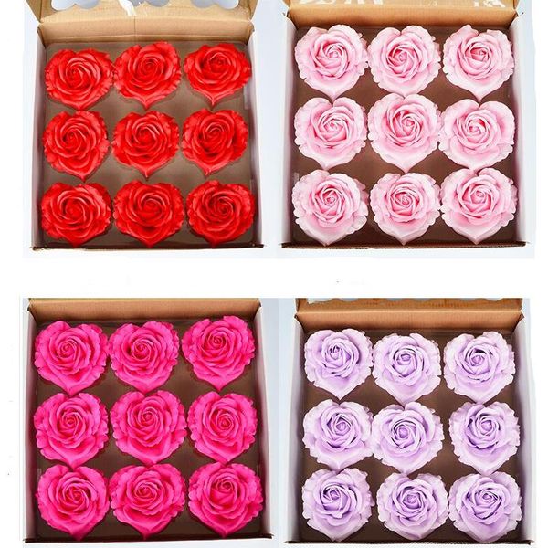 decorative flowers & wreaths 9pcs artificial heart shape soap head eternal wedding valentine mother's day diy bouquet material
decorative flowers & wreaths 9pcs artificial heart shape soap head eternal wedding valentine mother's day diy bouquet material