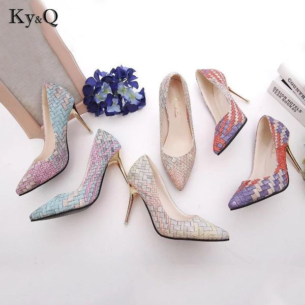 summer women's shallow mouth color matching single shoes fashion irregular pattern pointed stiletto high heel shoe dress, Black
summer women's shallow mouth color matching single shoes fashion irregular pattern pointed stiletto high heel shoe dress, Black