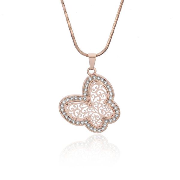 pendant necklaces cz crystal gold butterfly necklace women wedding jewelry clavicle choker hollow flower charm design, Silver
pendant necklaces cz crystal gold butterfly necklace women wedding jewelry clavicle choker hollow flower charm design, Silver
