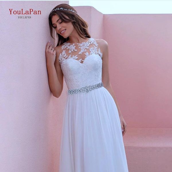 wedding sashes youlapan s161b belt with rhinestones crystal bridal for dress accessories silver diamond, White
wedding sashes youlapan s161b belt with rhinestones crystal bridal for dress accessories silver diamond, White