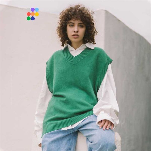 inflation harajuku v-neck sweater vest men women oversized knitted vest fashion matching sleeveless sweater men pullovers 211221, White;black
inflation harajuku v-neck sweater vest men women oversized knitted vest fashion matching sleeveless sweater men pullovers 211221, White;black