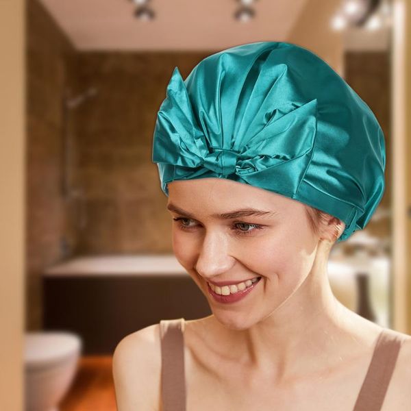 shower caps cap for women double layers waterproof reusable turban silky satin lined adjustable bath swimming
shower caps cap for women double layers waterproof reusable turban silky satin lined adjustable bath swimming
