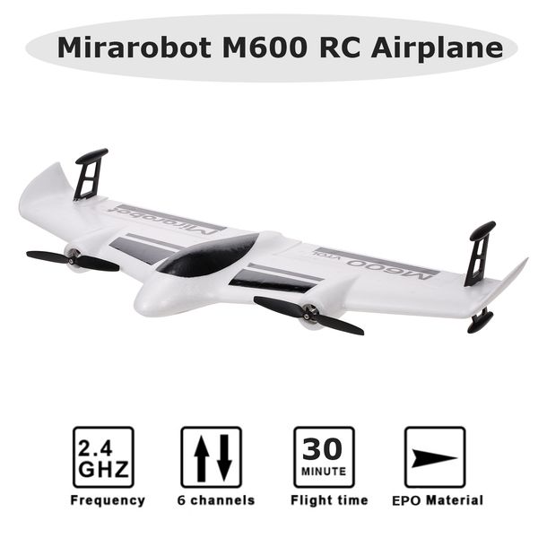 mirarobot m600 rc airplane 2.4ghz rc aircraft 6ch remote control brushless motor foam glider rc glider plane fixed wing airplane
mirarobot m600 rc airplane 2.4ghz rc aircraft 6ch remote control brushless motor foam glider rc glider plane fixed wing airplane
