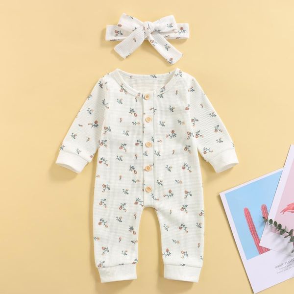 jumpsuits 2pcs sweet style baby girls outfit autumn floral printing long sleeve round collar single-breasted jumpsuit + headwear set, Blue
jumpsuits 2pcs sweet style baby girls outfit autumn floral printing long sleeve round collar single-breasted jumpsuit + headwear set, Blue