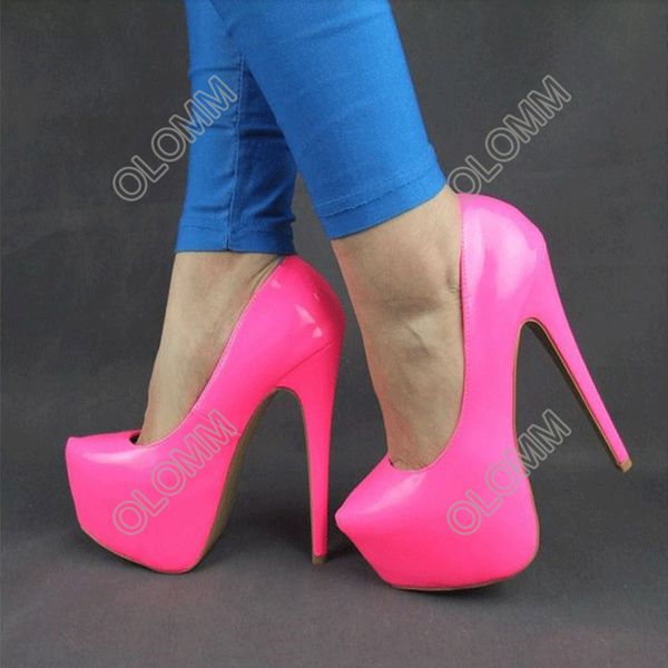 olomm handmade women spring pumps stiletto high heels round toe 9 colors dress shoes women plus us size 5-15, Black
olomm handmade women spring pumps stiletto high heels round toe 9 colors dress shoes women plus us size 5-15, Black