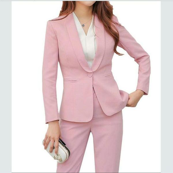 women 2 piece business blazer suit set slim fit professional female long sleeve pant suits fashion ladies office work wear women's two, White
women 2 piece business blazer suit set slim fit professional female long sleeve pant suits fashion ladies office work wear women's two, White