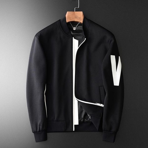 men's jackets fashionable sleeve body contrast jacket printed baseball collar 2021 spring and autumn light luxury texture coat, Black;brown
men's jackets fashionable sleeve body contrast jacket printed baseball collar 2021 spring and autumn light luxury texture coat, Black;brown