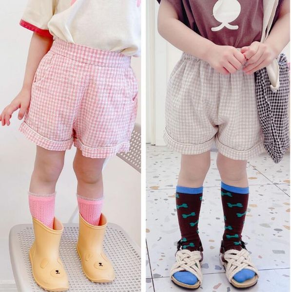 style girls boys plaid shorts summer cotton fashion kids 1-6 years ye813, Black
style girls boys plaid shorts summer cotton fashion kids 1-6 years ye813, Black