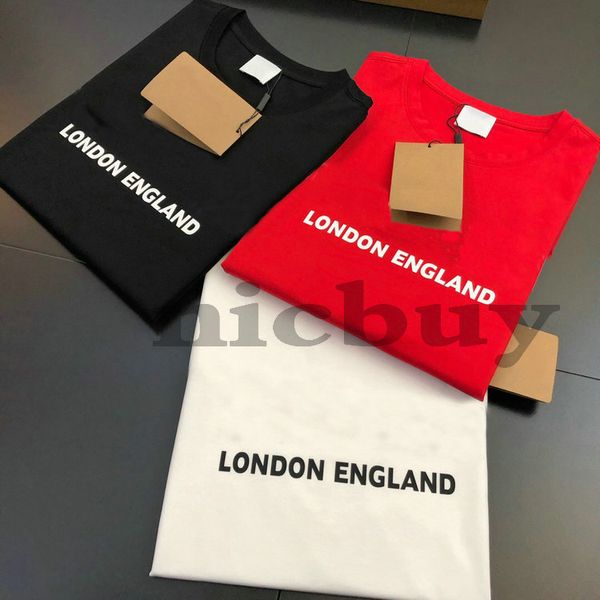 21ss spring summer designer london england t shirs men womens leer prin shir 3 color shor sleeve casual tee, White;black
21ss spring summer designer london england t shirs men womens leer prin shir 3 color shor sleeve casual tee, White;black