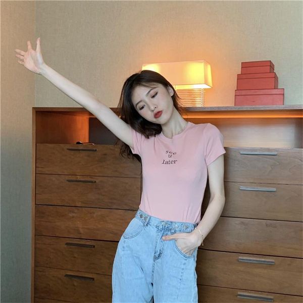 women's t-shirt retro casual chic letter t-shirts japanese kawaii ladies ulzzang female korean harajuku clothes for women, White
women's t-shirt retro casual chic letter t-shirts japanese kawaii ladies ulzzang female korean harajuku clothes for women, White