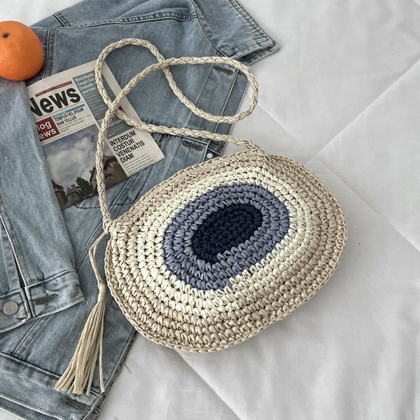 new handbags korean fashion round woven girl's sweet summer portable beach straw bag factory direct sale
new handbags korean fashion round woven girl's sweet summer portable beach straw bag factory direct sale
