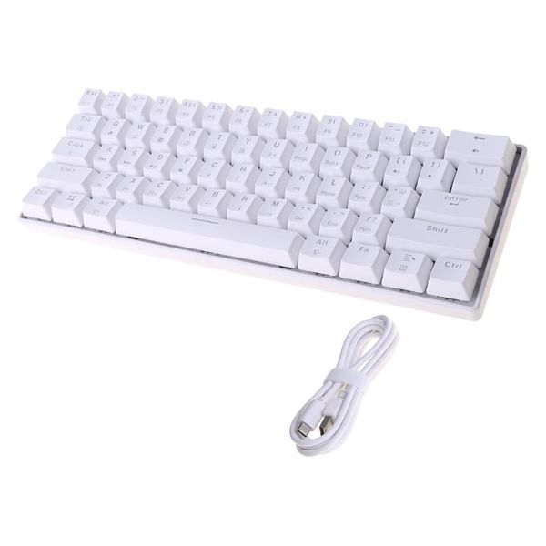 mini 60% mechanical gaming keyboard 61 keys rgb backlit wired pbt cap ultra compact blue switch keyboards
mini 60% mechanical gaming keyboard 61 keys rgb backlit wired pbt cap ultra compact blue switch keyboards