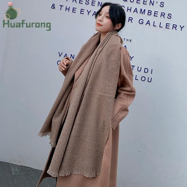 scarves female autumn winter shawl monochrome imitation cashmere scarf women bib neck clip trimmed wool lengthened warm shaw, Blue;gray
scarves female autumn winter shawl monochrome imitation cashmere scarf women bib neck clip trimmed wool lengthened warm shaw, Blue;gray