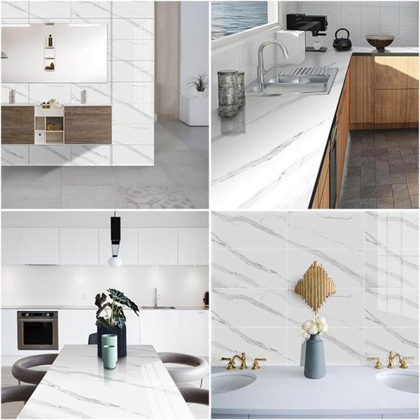 wall stickers 30x60cm black and white marble waterproof pvc tile sticker for kitchen bathroom floor
wall stickers 30x60cm black and white marble waterproof pvc tile sticker for kitchen bathroom floor