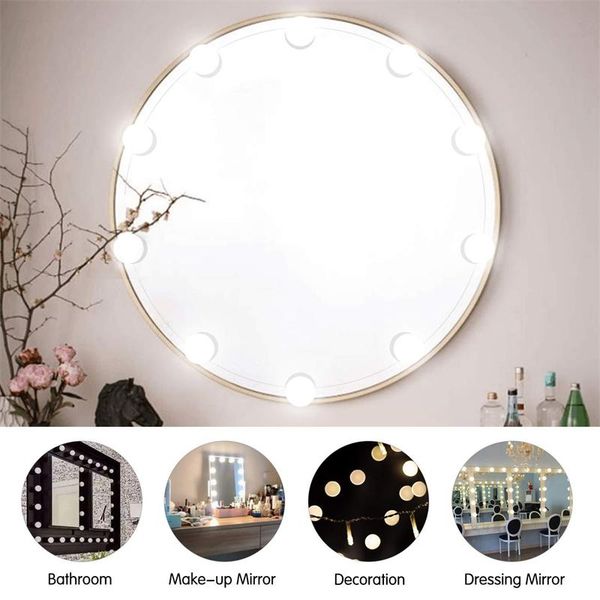 compact mirrors 6/14 hollywood led makeup mirror lights bulb usb wall lamp dimmable dressing table cosmetic light
compact mirrors 6/14 hollywood led makeup mirror lights bulb usb wall lamp dimmable dressing table cosmetic light