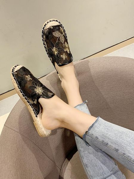 slippers baotou half women wear 2021 spring and summer korean comfortable leisure flat bottom fisherman shoes, Black
slippers baotou half women wear 2021 spring and summer korean comfortable leisure flat bottom fisherman shoes, Black