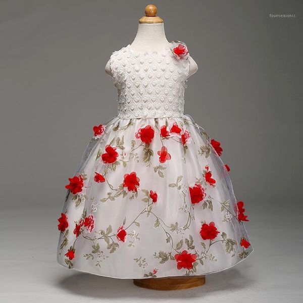 girl's dresses europe children princesses girls roses flowers wedding dress children's clothing 4-9 years1, Red;yellow
girl's dresses europe children princesses girls roses flowers wedding dress children's clothing 4-9 years1, Red;yellow