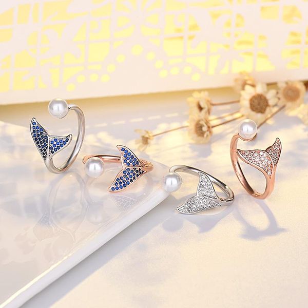 wedding rings cute lovely whale tail for women blue crystal pearl romantic engagement ring jewelry trendy accessories open, Slivery;golden
wedding rings cute lovely whale tail for women blue crystal pearl romantic engagement ring jewelry trendy accessories open, Slivery;golden