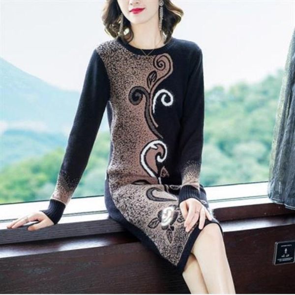 women's sweaters women sweater winter clothes 2021 thick kintting long for office lady oversize high quality, White;black
women's sweaters women sweater winter clothes 2021 thick kintting long for office lady oversize high quality, White;black