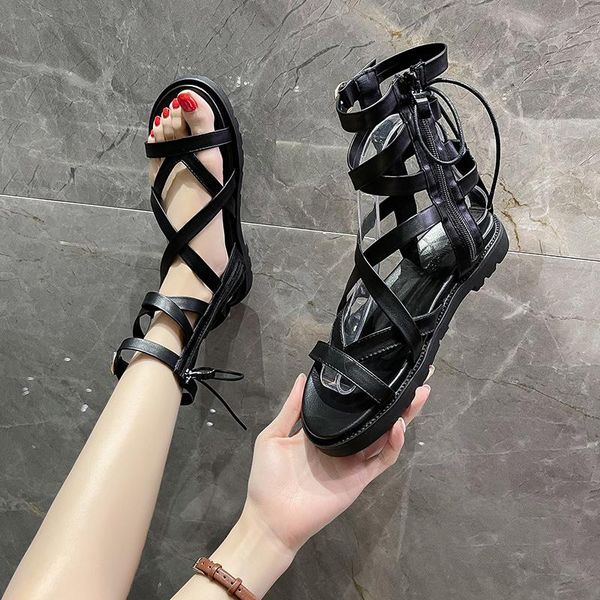 boots roman peep-toe women's sandals summer 2021 thick-soled heighten shoes belt buckle zipper high black
boots roman peep-toe women's sandals summer 2021 thick-soled heighten shoes belt buckle zipper high black