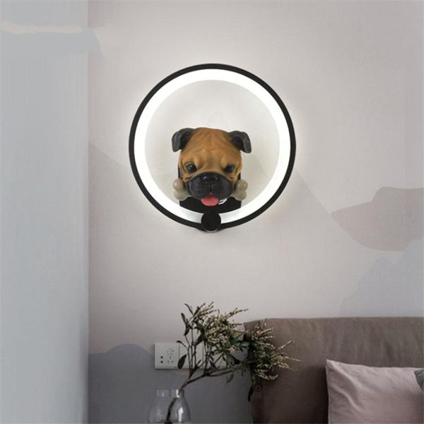 wall lamp animal puppy shade lamps boy bedroom cartoon children's room bedside reading study sconces lights deco fixtures
wall lamp animal puppy shade lamps boy bedroom cartoon children's room bedside reading study sconces lights deco fixtures