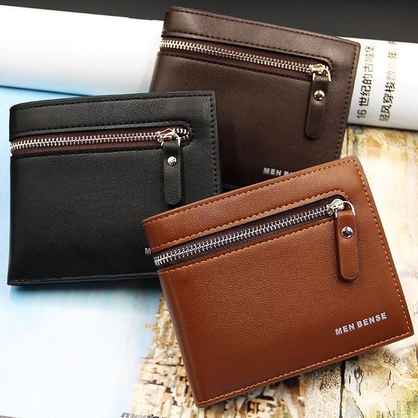 men pu leather short wallet with zipper pocket big capacity card holder money purses wallets chain coin clutch bag male, Red;black
men pu leather short wallet with zipper pocket big capacity card holder money purses wallets chain coin clutch bag male, Red;black