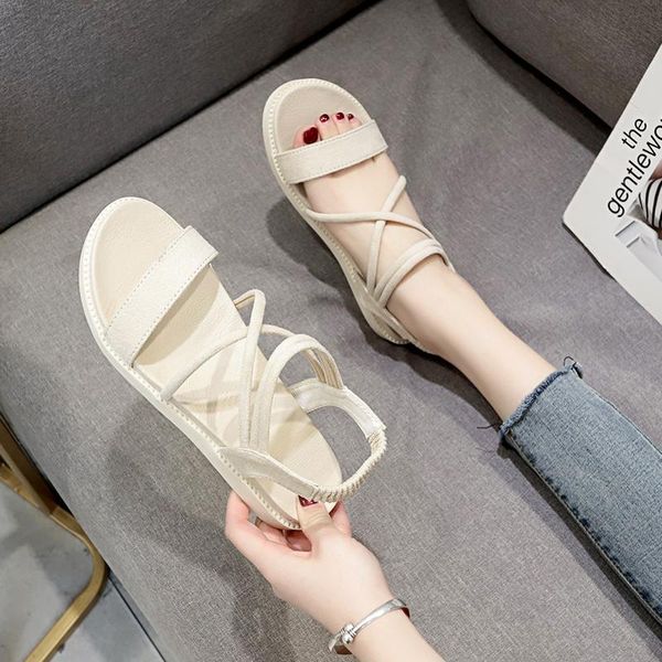 sandals web celebrity fairy women 2021 summer casual versatile student cross beach fashion flat roman shoes, Black
sandals web celebrity fairy women 2021 summer casual versatile student cross beach fashion flat roman shoes, Black