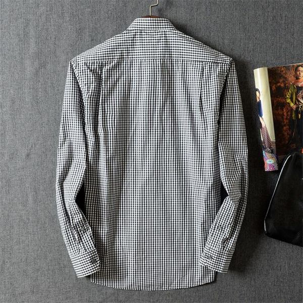 2021 fashion ironing business formal long sleeve shirt men's lazy style casual stripe checked size -3xl#18, White;black
2021 fashion ironing business formal long sleeve shirt men's lazy style casual stripe checked size -3xl#18, White;black