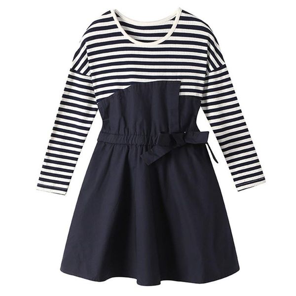 girl's dresses 2 to 10 years kids girls ribbed strip color block flare cotton dress children girl long sleeve fashion spring casual bow, Red;yellow
girl's dresses 2 to 10 years kids girls ribbed strip color block flare cotton dress children girl long sleeve fashion spring casual bow, Red;yellow
