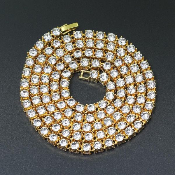 iced out chain 5.5mm rhinestone tennis link punk hip hop rock jewelry bling crystal choker necklace chains, Silver
iced out chain 5.5mm rhinestone tennis link punk hip hop rock jewelry bling crystal choker necklace chains, Silver