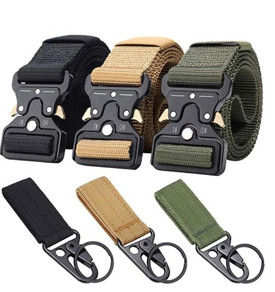 belts men's luxury tactical belt keychain set nylon outdoor boutique three packs, Black;brown
belts men's luxury tactical belt keychain set nylon outdoor boutique three packs, Black;brown