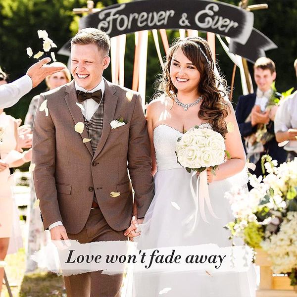decorative flowers & wreaths 25pcs real touch rose flannel flower bouquet single head artificial bunch for wedding decoration home decor
decorative flowers & wreaths 25pcs real touch rose flannel flower bouquet single head artificial bunch for wedding decoration home decor