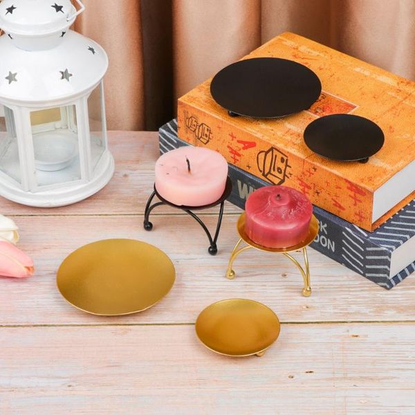 candle holders 1pc holder round plate candlestick wrought iron craft for home decoration festival party supplies wedding ornament
candle holders 1pc holder round plate candlestick wrought iron craft for home decoration festival party supplies wedding ornament