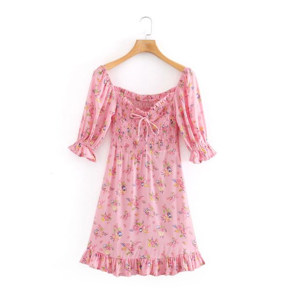 casual dresses women pink floral print party evening new chic vintage frence style square neck lace-up pleated short summer mini, Black;gray
casual dresses women pink floral print party evening new chic vintage frence style square neck lace-up pleated short summer mini, Black;gray