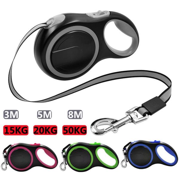 dog collars & leashes 8m long strong pet leash for large dogs durable nylon retractable big walking leads automatic extending rope
dog collars & leashes 8m long strong pet leash for large dogs durable nylon retractable big walking leads automatic extending rope