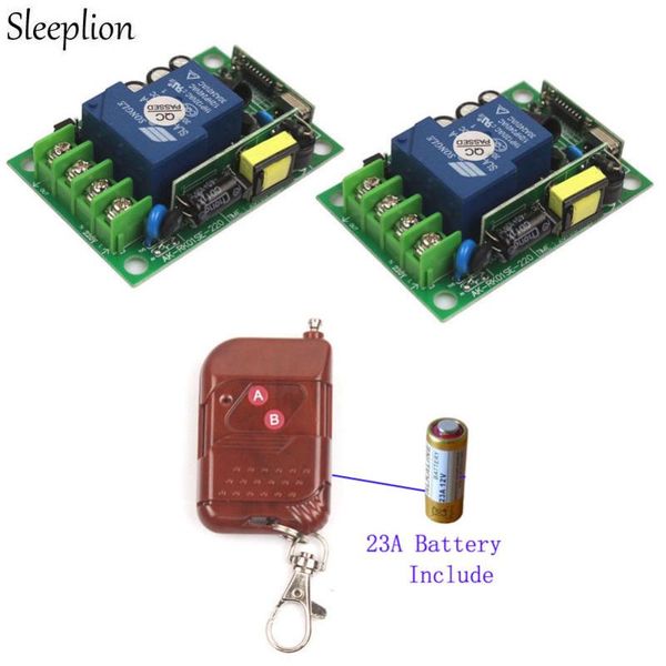 smart home control sleeplion 315/433mhz rf wireless remote switch relay 85-250v 110v 220v 30a 2 module lamp led water pump
smart home control sleeplion 315/433mhz rf wireless remote switch relay 85-250v 110v 220v 30a 2 module lamp led water pump