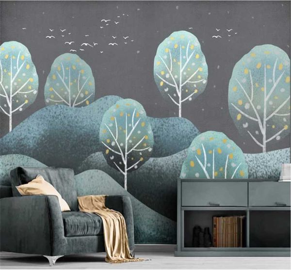 hand painted forest landscape retro small fresh modern minimalist background wall custom wallpaper mural wallpapers
hand painted forest landscape retro small fresh modern minimalist background wall custom wallpaper mural wallpapers