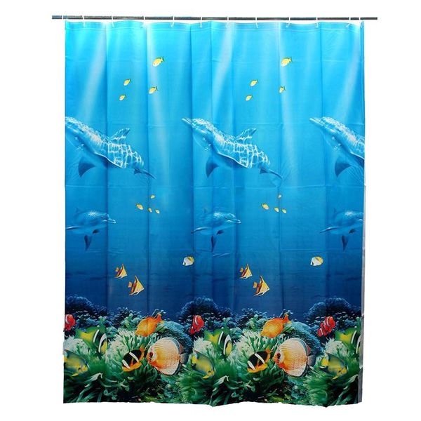 shower curtains 180x180cm tropical beach sea dolphin fish ocean color curtain with hooks
shower curtains 180x180cm tropical beach sea dolphin fish ocean color curtain with hooks