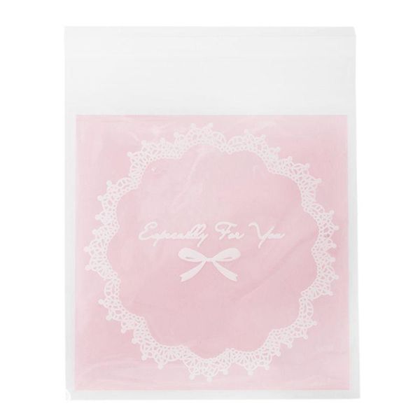 gift wrap 50pcs 10x10cm cookie packaging lace candy self-adhesive plastic bags for biscuits snack baking package pink
gift wrap 50pcs 10x10cm cookie packaging lace candy self-adhesive plastic bags for biscuits snack baking package pink