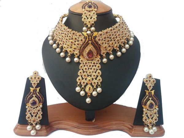 earrings & necklace more style delicate india jewelry set ethnic luxury accessory eearring eyebrows pendant 3 piece bollywood, Silver
earrings & necklace more style delicate india jewelry set ethnic luxury accessory eearring eyebrows pendant 3 piece bollywood, Silver