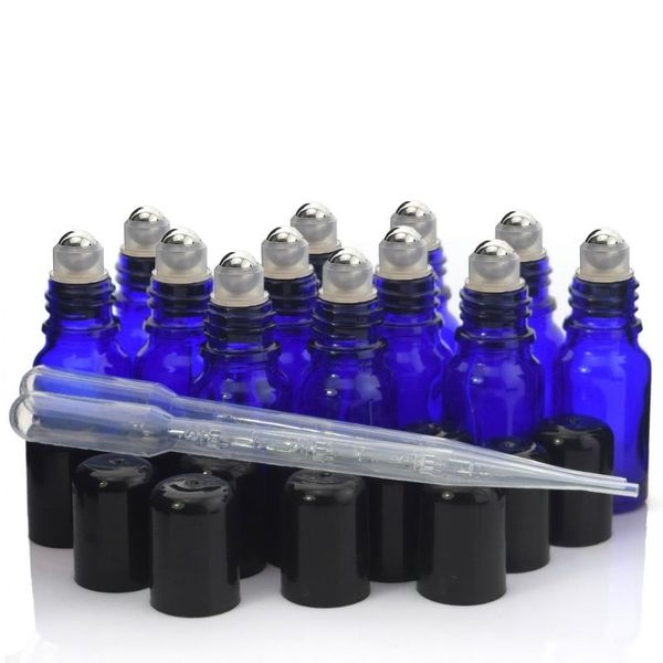 storage bottles & jars 12pcs 10ml cobalt blue glass roll on bottle with stainless steel roller ball black lid for perfume essential oil arom
storage bottles & jars 12pcs 10ml cobalt blue glass roll on bottle with stainless steel roller ball black lid for perfume essential oil arom