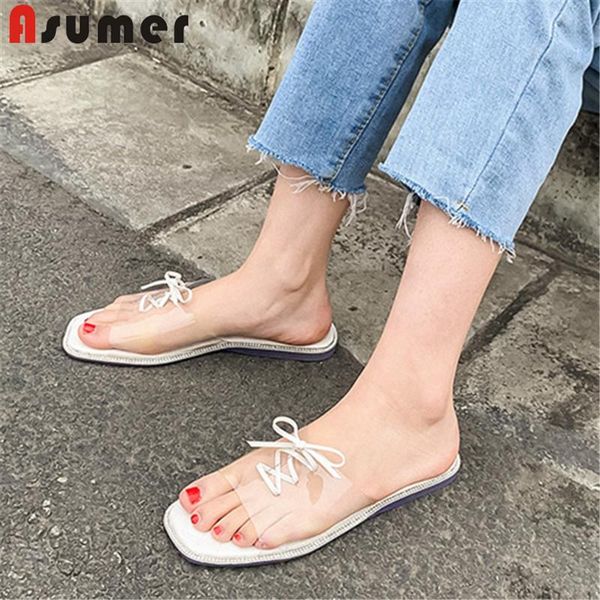 slippers asumer 2021 big size 33-46 women slipper pvc transparent summer cross tied fashion comfortable casual flat shoes ladies, Black
slippers asumer 2021 big size 33-46 women slipper pvc transparent summer cross tied fashion comfortable casual flat shoes ladies, Black