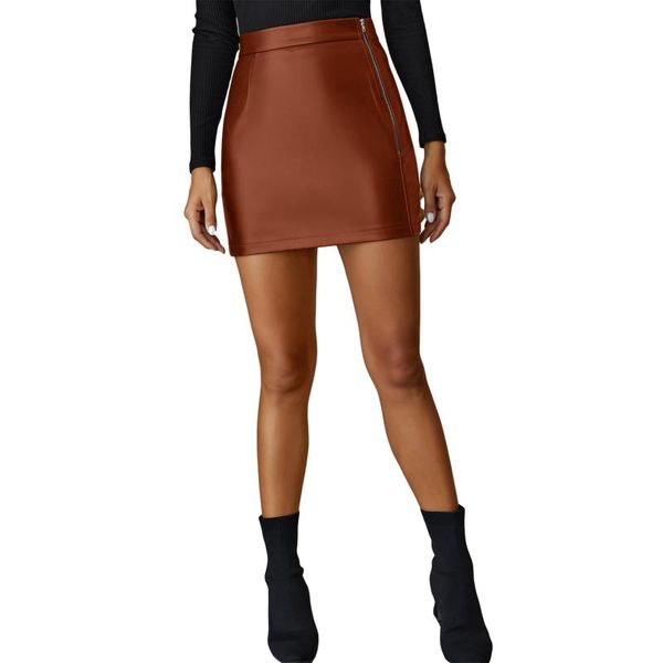 skirts dewadbow pencil women girl side zipper high waist skirt solid pu leather stretch bodycon short mini ins, Black
skirts dewadbow pencil women girl side zipper high waist skirt solid pu leather stretch bodycon short mini ins, Black