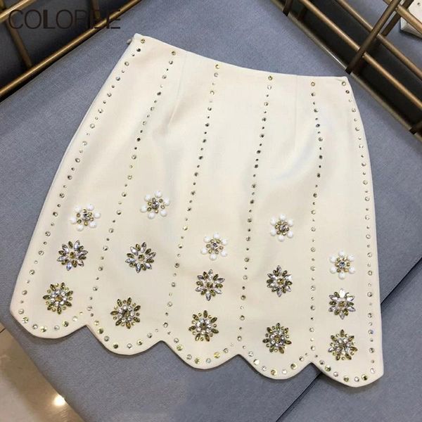 luxury diamonds beading skirts womens 2021 runway designers elegant high waist white mini skirt, Black
luxury diamonds beading skirts womens 2021 runway designers elegant high waist white mini skirt, Black