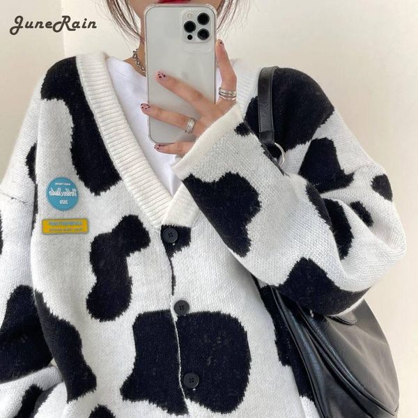 women's knits & tees junerain cardigan women autumn coat y2k korean fashion oversize clothing streetwear buttons knitting long sleeve, White
women's knits & tees junerain cardigan women autumn coat y2k korean fashion oversize clothing streetwear buttons knitting long sleeve, White