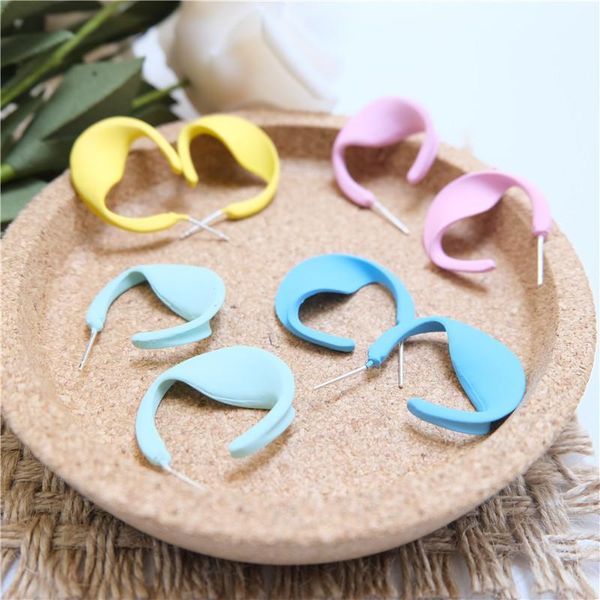 hoop & huggie aomu 2021 fashion travel essential metal curved earrings geometric irregular candy color personality for women, Golden;silver
hoop & huggie aomu 2021 fashion travel essential metal curved earrings geometric irregular candy color personality for women, Golden;silver